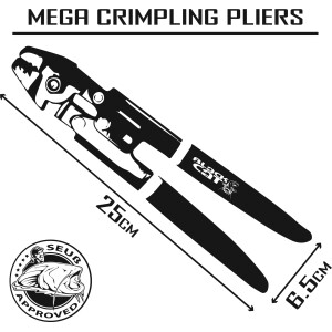 Black Cat Mega Crimping Pliers Crimp Zange 0,1-2.2mm