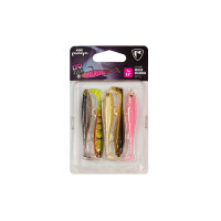 Fox Rage Ultra UV Mixed Colour Lure Packs | Slick Shad - 7cm (5 Stk.)