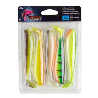 Fox Rage Ultra UV Mixed Colour Lure Packs | Zander Pro - 12cm (5 Stk.)