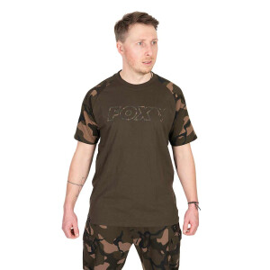 Fox Khaki/Camo Outline T-Shirt | 2XL