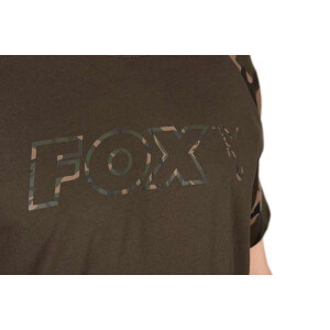 Fox Khaki/Camo Outline T-Shirt | 2XL