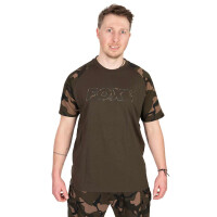 Fox Khaki/Camo Outline T-Shirt | 2XL