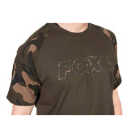Fox Khaki/Camo Outline T-Shirt | 2XL