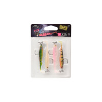 Fox Rage Ultra UV Slick Shad Loaded Lure Pack Mix 1 | 9cm - 7g - 2/0 (4 Stk.)