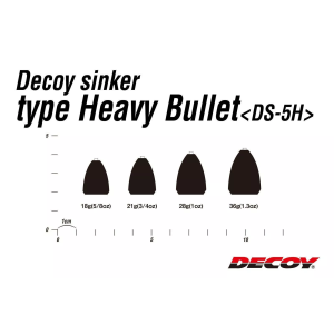 DECOY Type Heavy Bullet (21g)