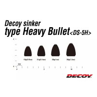 DECOY Type Heavy Bullet (21g)