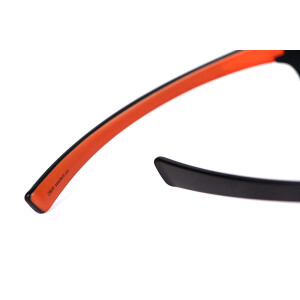 Fox Collection Wraps Black/Orange - Grey Lens Polbrille