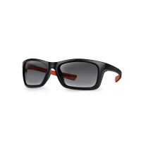 Fox Collection Wraps Black/Orange - Grey Lens Polbrille