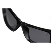 Fox Collection Wraps Black/Orange - Grey Lens Polbrille