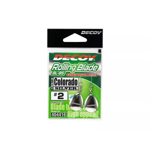 DECOY Rollin Blade Colorado BL-8S Silver | Ersatz Spinnerblätter