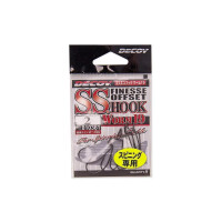 DECOY S.S. Finesse Hook Worm19 Offset Haken