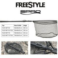 Freestyle Flick Net 70 Tele (70x50x50cm, L=210cm)