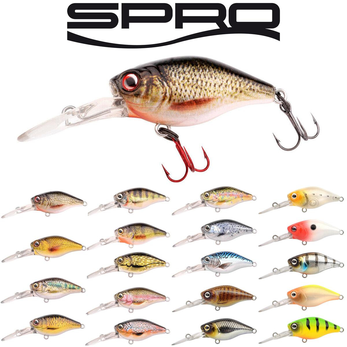 Spro Ikiru Mini Crank 3,8cm - Angelhaus - Der Angelshop für Angelgerä