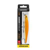 Lieblingsköder Zanderwobbler 12,5cm - 20g | 1m Lauftiefe [ZW125F1] Möhrchen