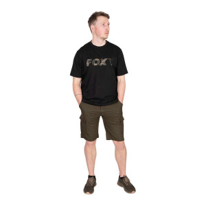 Fox Black/Camo Logo T-Shirt