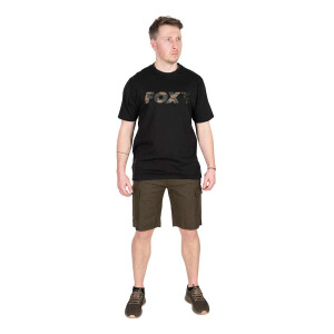 Fox Black/Camo Logo T-Shirt