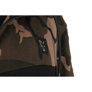 Fox LW Black/Camo Split Zip Hoody