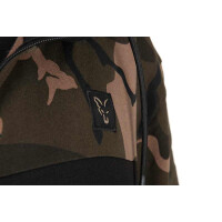 Fox LW Black/Camo Split Zip Hoody