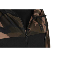 Fox LW Black/Camo Split Zip Hoody
