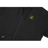 Black Cat Cat Zipper black