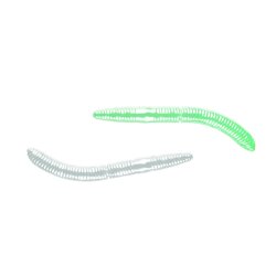 Libra Lures Fatty DWorm 65 | 000 - glow uv green