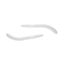 Libra Lures Fatty DWorm 65 | 004 - silver pearl