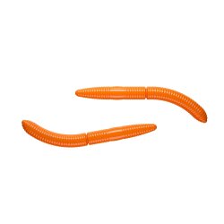 Libra Lures Fatty DWorm 65 | 011 - hot orange