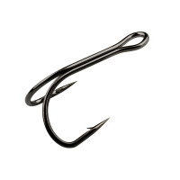 Gamakatsu Double 21 Hooks Black Zwillingshaken