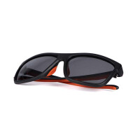 Fox Collection Black Orange Shades – Grey Lens