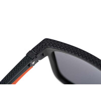 Fox Collection Black Orange Shades – Grey Lens
