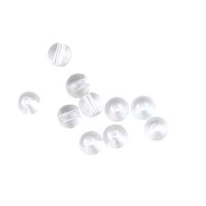 SPRO Round Glass Beads Clear Diamond
