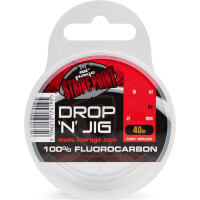 Fox Rage Strike Point Drop N Jig Fluorocarbon 0,40mm / 9,70kg / 40m