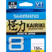Shimano Kairiki 8 150m Yellow 0,200mm/17,1kg