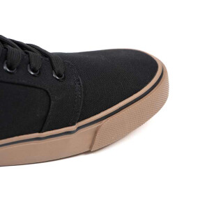Fox Black Canvas Shoe Schuhe