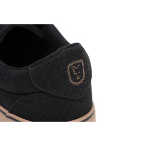 Fox Black Canvas Shoe Schuhe