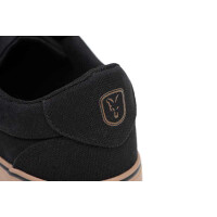 Fox Black Canvas Shoe Schuhe