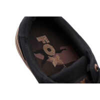 Fox Black Canvas Shoe Schuhe