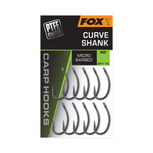 Fox Carp Hooks PTFE - Curve - #2