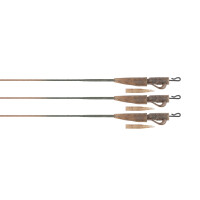 Fox Edges Naturals 50Lb Leadcore Lead Clip Leaders 3Pcs