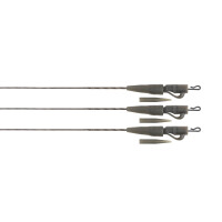 Fox Edges Naturals Submerge Lead Clip Leaders 30Lb 3Pcs