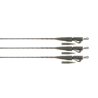 Fox Edges Naturals Submerge Lead Clip Leaders 40Lb 3Pcs