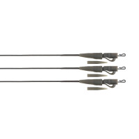 Fox Edges Naturals 50Lb Leadcore Lead Clip Leaders 3Pcs