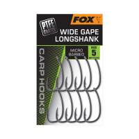 Fox Carp Hooks PTFE - Wide Gape Long Sha gallery