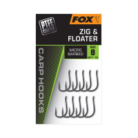 Fox Carp Hooks PTFE - Zig & Floater gallery