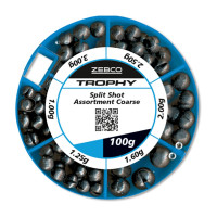 Zebco Trophy Split Shot Assortment Coars gallery