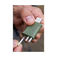 Zebco After Dark LIR425/3,7V Akku-Set mit USB-Ladegerät