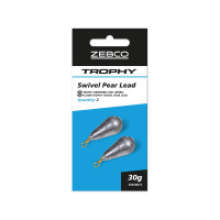 Zebco 30g Trophy Swivel Pear Lead 2 Stk. gallery