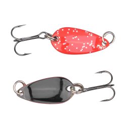 Spro Trout Master Leaf Spoon Fluo-Red/Black 1.4G