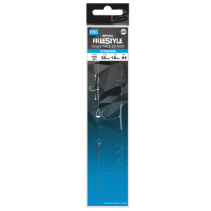 Freestyle Titanium Adjust Ds Rig 0.40mm #04 30cm