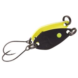 Trout Master Incy Spoon 1,5g | Black/Yellow